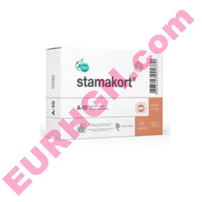 Buy Stamakort 60 capsules (Natural peptides of the stomach) online
