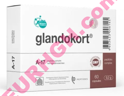Buy Glandokort 60 capsules (Natural adrenal peptides)